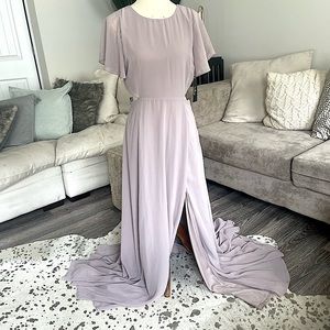 Lulu's Lavender Maxi Dress